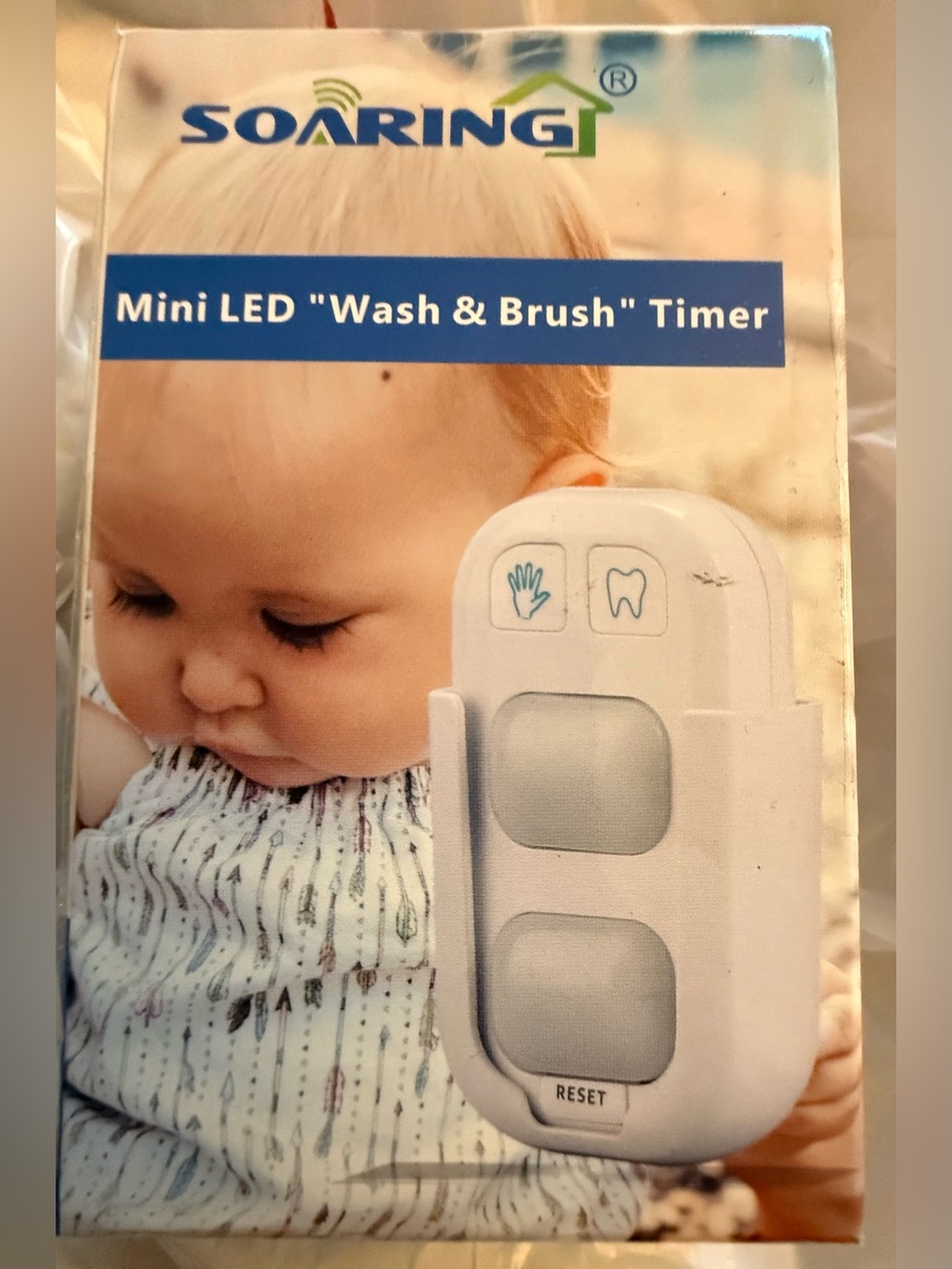 SOARING Mini LED Wash & Brush Bathroom Timer for Kids - NIB/SEALED